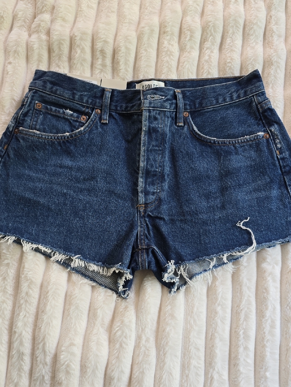 Agolde Parker Vintage Cut Off Shorts